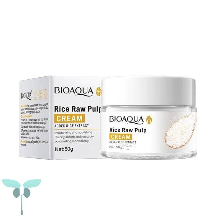  کرم مرطوب کننده برنج بیوآکوا Bioaqua - آبرسان پوست چرب و خشک - تیفانی شاپ 
