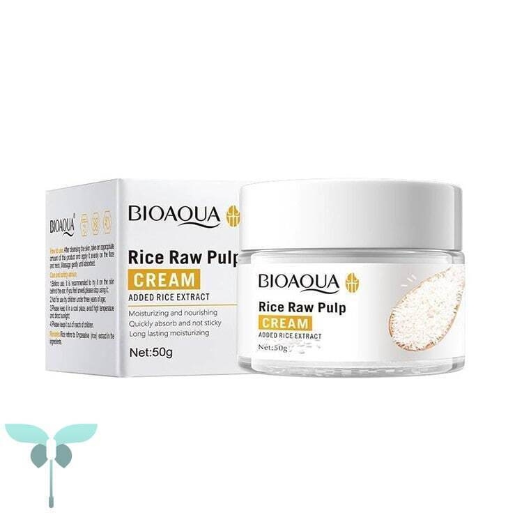  کرم مرطوب کننده برنج بیوآکوا Bioaqua - آبرسان پوست چرب و خشک - تیفانی شاپ 