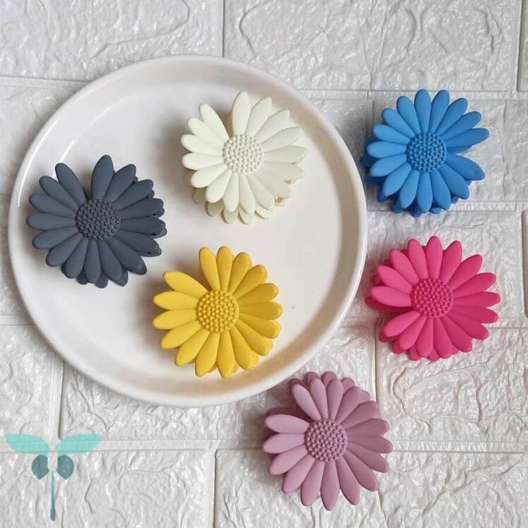 کلیپس مو شمعی مات، طرح گل بابونه، دوام بالا