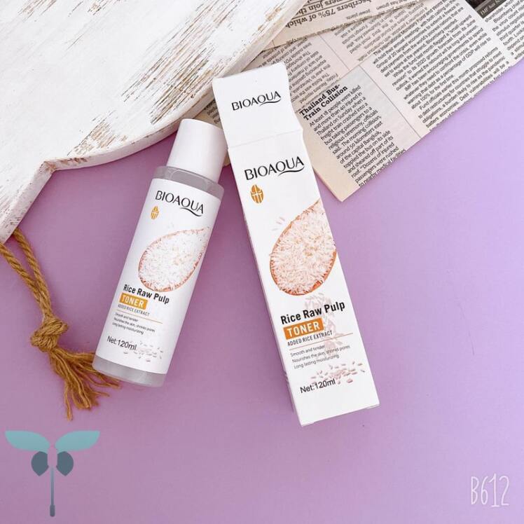 تونر روشن کننده برنج بیوآکوا 120 میل - Bioaqua Rice Toner - تیفانی شاپ